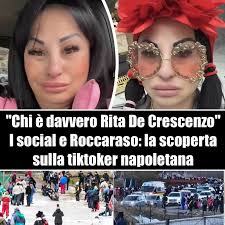 Chi è davvero Rita De Crescenzo". Migliaia di follower, il caso Roccaraso e  l'invasione di Pasquetta: la scoperta sulla tiktoker napoletana ⤵️⤵️
