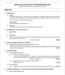 Pdf | abstract the current study assessed main effects and moderators (including emotional expressiveness matthew d. Safety Meeting Minutes Template 9 Free Word Pdf Documents Download Free Premium Templates