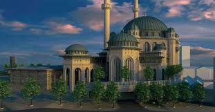 Taksim meydanı ile beyoğlu mimari dokusunda sıkça rastlanan 20'nci yüzyıl başındaki art deco mimari stilinden esinlenilen. Taksim Camisi Nin Temelleri Atildi Arkitera
