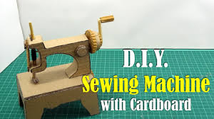 Download Diy Sewing Machine With Cardboard Youtube