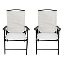 14.75 height (seat to bottom): Sunlife Portable Lightweight Weatherproof Folding Lawn Chair Set Of 2 White Lawn Chairs Outdoor Dining Chairs Folding Garden Chairs