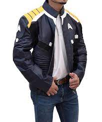 Star Trek Beyond Survival Captain Kirk Leather Jacket Costumes Cosplay Coats Jackets