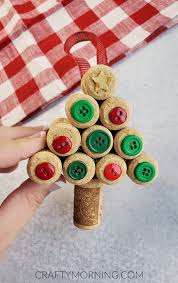 That is why i love diy christmas ornament craft projects like these candle cork ornaments. Wine Cork Christmas Tree Ornaments Crafty Morning