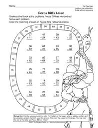Click on the hyperlink to download the pdf and print out the pages for use in your classes. The Mailbox Math Worksheets First Grade Math Addition And Subtraction