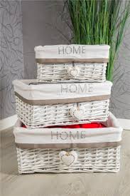 Aufbewahrungskorb stoffbox aufbewahrungskörbe storage basket regalkorb organizer. Klein Hangeaufbewahrungen Fur Den Wohnbereich Korb Set 4 Stuck Badkorb Weiss Box Regalkorb Aufbewahrungskorbe Organizer Rattantruhe