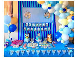 Maybe you would like to learn more about one of these? Cake Toppers Bluey Party Supplies Bluey Banner Bluey Birthday Bluey Cake Topper Home Garden