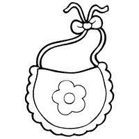Bib Clipart Black And White Clip Art Library