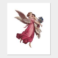 Shop products with unique designs by thousands of artists from around the world. Vintage Victorian Era Christmas Angel Angels Posters And Art Prints Teepublic