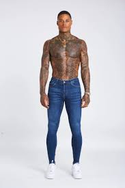 Dark Blue Jeans Non Ripped Legend London