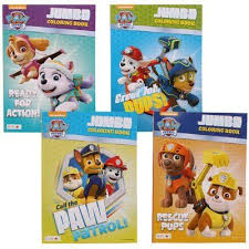 Paw Patrol Coloring Activity Book 96pg Set Of 4 Paw Patrol Coloring Coloring Books Paw Patrol Nickelodeon