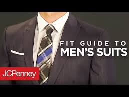 how a suit should fit suit fit guide for men jcpenney