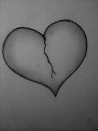 12 Drawings Of Broken Hearts Broken Heart Drawings Broken Heart Sketch Broken Heart Art