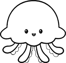Free printable jellyfish coloring pages for kids. Cute Fish Coloring Pages Novocom Top