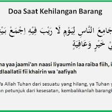 Maybe you would like to learn more about one of these? Doa Cari Barang Hilang Dalam Rumah