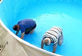 Aufbau Von Stahlwand Pools In 9 Schritten Pool Pool Selber Bauen Anleitung Pool Selber Bauen