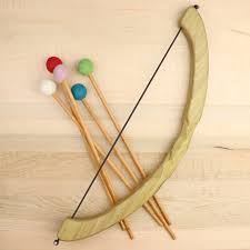 Our Bow And Arrow Works Like The Real Thing The Bow Is Made From Pine Wood And The Arrows Are Made F Wooden Bow And Arrow Kids Bow And Arrow Bow