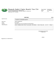 Rumah sakit ini terdapat didaerah cengkareng. Catin Rumah Sakit Cinta Kasih Tzu Chi Reg Number