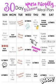 30 Day Macro Friendly High Protein Dinner Plan Stay Fit Mom Macro Friendly Recipes Workout Food Protein Dinner