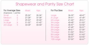 62 Reasonable Miraclesuit Shapewear Size Chart