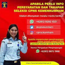 Kemenkumham menunda pengumuman hasil seleksi cpns menyusul temuan badan kepegawaian nasional (bkn) terdapat 14 peserta melakukan kecurangan. Seleksi Cpns Kemenkumham On Twitter Selamat Sore Salam Sehat Selalu Mohon Perhatiannya Bagi Kalian Para Pejuangnip Kementerian Hukum Dan Hak Asasi Manusia Berikut Adalah Informasi Kontak Yang Bisa Kalian Hubungin Mohon Kerjasamanya