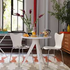 Dining room + kitchen furniture. Tripod Dining Table White Lacquer