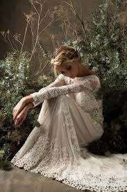 In unserer filialen für brautmode in berlin findet die braut große auswahl an brautkleidern und passende accessoires. Aurora Lace Bohemian Wedding Dress Long Sleeves And Open Etsy