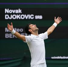 Maybe you would like to learn more about one of these? Novak Djokovic Wins Wimbledon U S Open Is Next The New York Times