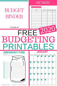 Free Budget Binder Printables Make Saving Money Easy Budget Binder Printables Budget Binder Free Budget Printables
