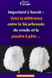 Important A Savoir Voici La Difference Entre Le Bicarbonate De Soude Et La Poudre A Pate Avec Images Bicarbonate De Soude Poudre A Pate Bicarbonate
