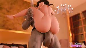 Zynkyplay Anime Porn Lara Croft- Transgender Widowmaker's 3D Tease!