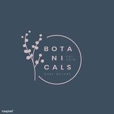 Botanicals Nature Logo Design Vector Free Image By Rawpixel Com Natural Logo Nature Logo Design Flower Logo Design