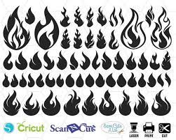 Flame Svg Fire Silhouette Svg Fire Clipart Fire Silhouette Etsy Clip Art Silhouette Svg Whole Image