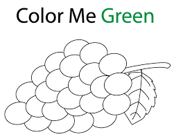 Green Grapes Coloring Pages Coloring Pages Leaf Coloring Page Tree Coloring Page