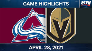 Today 20 february at 20:08 in the league «nhl» will be a hockey match between the teams vgs golden knights and col avalanche. Nhl Game Highlights Avalanche Vs Golden Knights Apr 28 2021 Youtube