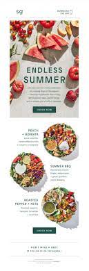 Sweetgreen Email Food Email Marketing Layout Email Marketing Design Bbc Good Food Recipes
