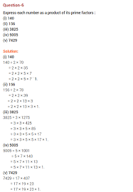Ncert Solutions For Class 10 Maths Real Numbers Ex 1 2 Q 1 Real Numbers Math Solutions