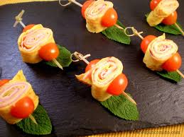 Enrollados De Crepes De Jamon Y Queso Es Pan Comido