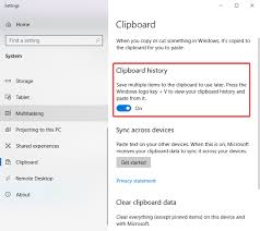 What do you want to do when you get to it? Clipboard History Not Working Or Showing In Windows 10