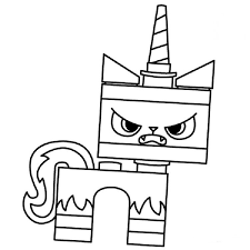 Rainbow butterfly unicorn kitty coloring page. Angry Unikitty Coloring Page Free Printable Coloring Pages For Kids