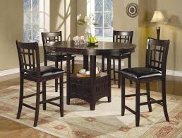 white counter height kitchen table