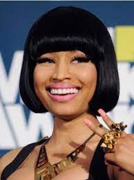 Capless Black Bobs Flexibility Nicki Minaj Wigs Nicki Minaj Hairstyles Nicki Minaj Wig Short Hair Styles