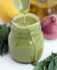 Sweet Basil Vinaigrette Inquiring Chef Basil Vinaigrette Basil Recipes Vinaigrette