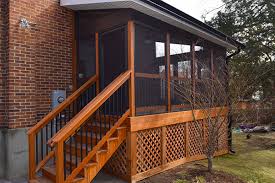 Tenax privacy screens are ideal when privacy and wind protection are needed for construction sites, storage areas, parks, or highways. Screen Rooms California Custom Decks