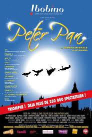 Peter Pan La Comedie Musicale De Guy Grimberg Un Crochet Par Bobino Pour S Envoler Dans L Univers De Peter Pan Comedie Musicale Musical Comedie