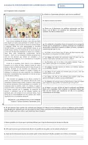 São características da democracia ateniense, referentes ao período acima relacionado, as seguintes assertivas Actividad El Funcionamiento De La Democracia Ateniense