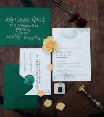 For all you harry potter fans who love to cook and eat fancy food, here's a fantastic collection of 39 recipes inspired from the magical book series! Emerald Green Harry Potter Themed Wedding Invitations Emmalovesweddings