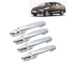 Upgrade the interior look of your erriga by this latest interior styling wooden kit contact:9820187037 location:sai auto accessories. Buy Chrome Door Handle Covers For Maruti Suzuki Ciaz Carhatke Com