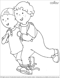Mardi gras parade coloring pages black and white. Caillou Coloring Coloring Home