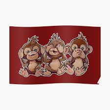 Our website provides the visitors with some great hear no see no speak no evil. See No Evil Posters Redbubble