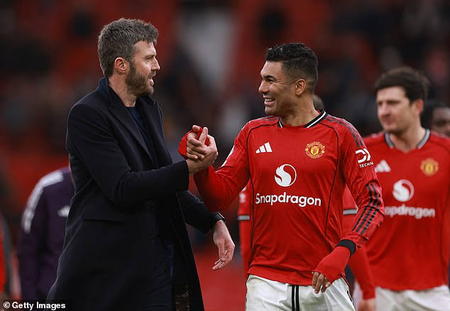 Roy Keane insists Michael Carrick should NOT get permanent Man United job  after Wayne Rooney's '100 per cent' endorsement following big Aston Villa  win - and names the two managers he'd go